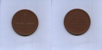 DDR/Berlin, Porzellan-Medaille, Rotes Rathaus, -