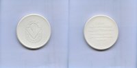 DDR/Berlin, Porzellan-Medaille, Volkssolidarität, -