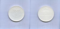 DDR/Berlin, Porzellan-Medaille, Zollverwaltung d.DDR, -