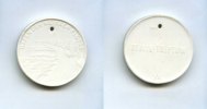 DDR/Berlin, Porzellan-Medaille, Hafen der Weissen Flotte Berlin-Treptow, -