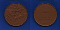 Berlin, Porzellan-Medaille, Solidarität mit Vietnam, -