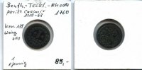 Bentheim-Tecklenburg-Rheda,, 1 Pfennig, Moritz Casimir 1710-1768,