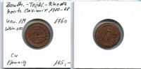 Bentheim-Tecklenburg-Rheda,, 1 Pfennig, Moritz Casimir 1710-1768,