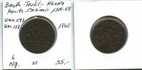 Bentheim-Tecklenburg-Rheda,, 6 Pfennig, Moritz Casimir 1710-1768,