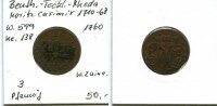 BentheimTecklenburg-Rheda, 3 Pfennig, Moritz Casimir 1710-1768,