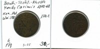 BentheimTecklenburg-Rheda, 6 Pfennig, Moritz Casimir 1710-1768,