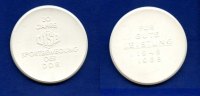Berlin, Porzellan-Medaille, 20 Jahre DTSB Sportbewegung der DDR, -