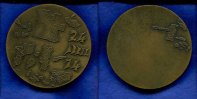 Portugal, Br.-Medaille, Nelken-Revolution 25.April 1974, -