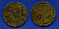 Portugal/Luso, Br-Medaille, II.Sporttage des Club EDV.,UNION Fenosa u.G.D.C.T.P., -