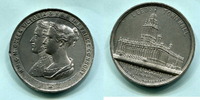 Großbritannien, Zn.Medaille Eröffnung der Leeds Town Hall, -