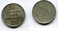 Dänemark 16 Skilling ~ Frederik VI. 1808 - 1839 ~ -