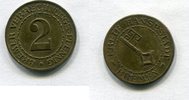 Bremen 2 Pfennig ~ Verechnungspfennig ~ -