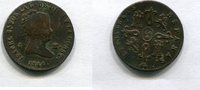 Spanien 4 Maravedis ~ Isabell II. ~ -
