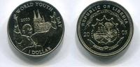 Liberia 1 Dollar ~ World Youth Day ~ -
