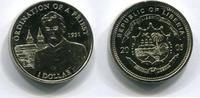 Liberia 1 Dollar ~ Ordination of a Priest ~ -