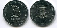 Somalia 10 Shillings ~ Tierkreiszeichen / Affe ~ -
