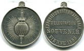 Österreich/Wien, Zn.-Medaille Internationale elektrische Ausstellung, -
