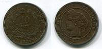 Frankreich 10 Centimes ~ Republique Francaise ~ -
