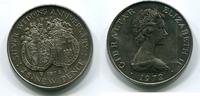 Gibraltar 1 Crown ~ Elizabeth II. ~ -