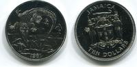 Jamaica 10 Dollars ~ Krokodil ~ -