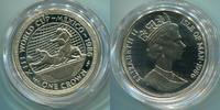 Isle of Man 1 Crown ~ Fußball ~ -