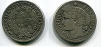 Frankreich 2 Francs ~ Republique Francaise ~ -