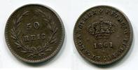 Portugal 50 Reis ~ Ludwig I. ~ -