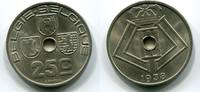 Belgien 25 Centimes ~ Leopold III. ~ -