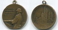 Frankreich Bronze Medaille ~ Tribut an unsere tapferen Soldaten - hommage à nos braves soldats ~ -