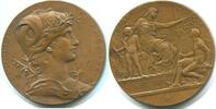 Frankreich Bronze Medaille ~ Weltausstellung Paris ~ -