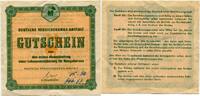DDR Gutschein ~ Deutsche Versicherungs Anstalt ~ -