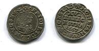 1/16 Taler 1667 Schleswig Holstein, Königliche Linie-Friedrich III.1648-1670, ss