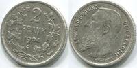 Belgien 2 Francs ~ Leopold II. ~ -