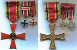 Deutschland Orden ~ Bundesverdienstkreuz im Etui inkl. Miniaturspange mit EK ~ -
