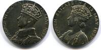 Großbritannien, Ag.Medaille Georg VI. auf seine Krönung 1937, -