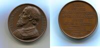 Frankreich, Br.Medaille Ludovicus Ariosto 1474-1533-Italienischer Humanist u.Autor, -