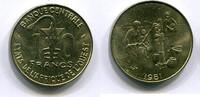 Westafrikanische Staaten 10 Francs ~ F.A.O. ~ -