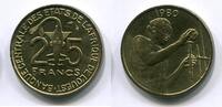 Westafrikanische Staaten 25 Francs ~ F.A.O. ~ -
