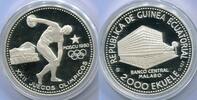 Äquatorial Guinea 2000 Ekuele ~ Olympiade Moskau ~ -