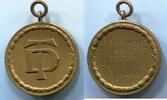 Weimarer Republik Bronze Medaille ~ Braunschweig - Hallensportfest Hochsprung ~ -
