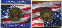 USA Bronze Medaille ~ Obama 44. Präsident der Vereinigten Staaten ~ -