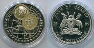 Uganda 1000 Shillings ~ mit Abbildung von 20 Euro Cent ~ -