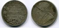 Süd Afrika 1 Shilling ~ Paul Kruger ~ -