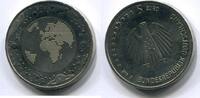 BRD 5 Euro ~ Planet Erde - Fehlprägung / Monometall - auf durchgehende Ronde geprägt ~ -