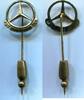 Deutschland Nadel ~ Mercedes 250000 km - 835er Silber vergoldet - mit Etui ~ -