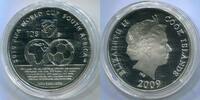 Cook Islands 10 Dollars ~ FIFA World Cup South Africa ~ -