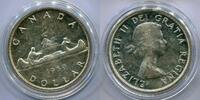 1 Dollar 1959 Kanada ~ Canada - Kanu / Elisabeth II. ~ vz
