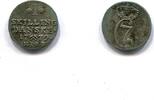 Norwegen, 1 Skilling Christian VII. 1766-1808, -