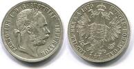 Österreich, Gulden 1879 Franz Joseph I.1848-1916, vz/st