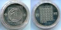 Schweiz 20 Franken ~ 200 Jahre Helvetische Republik ~ -